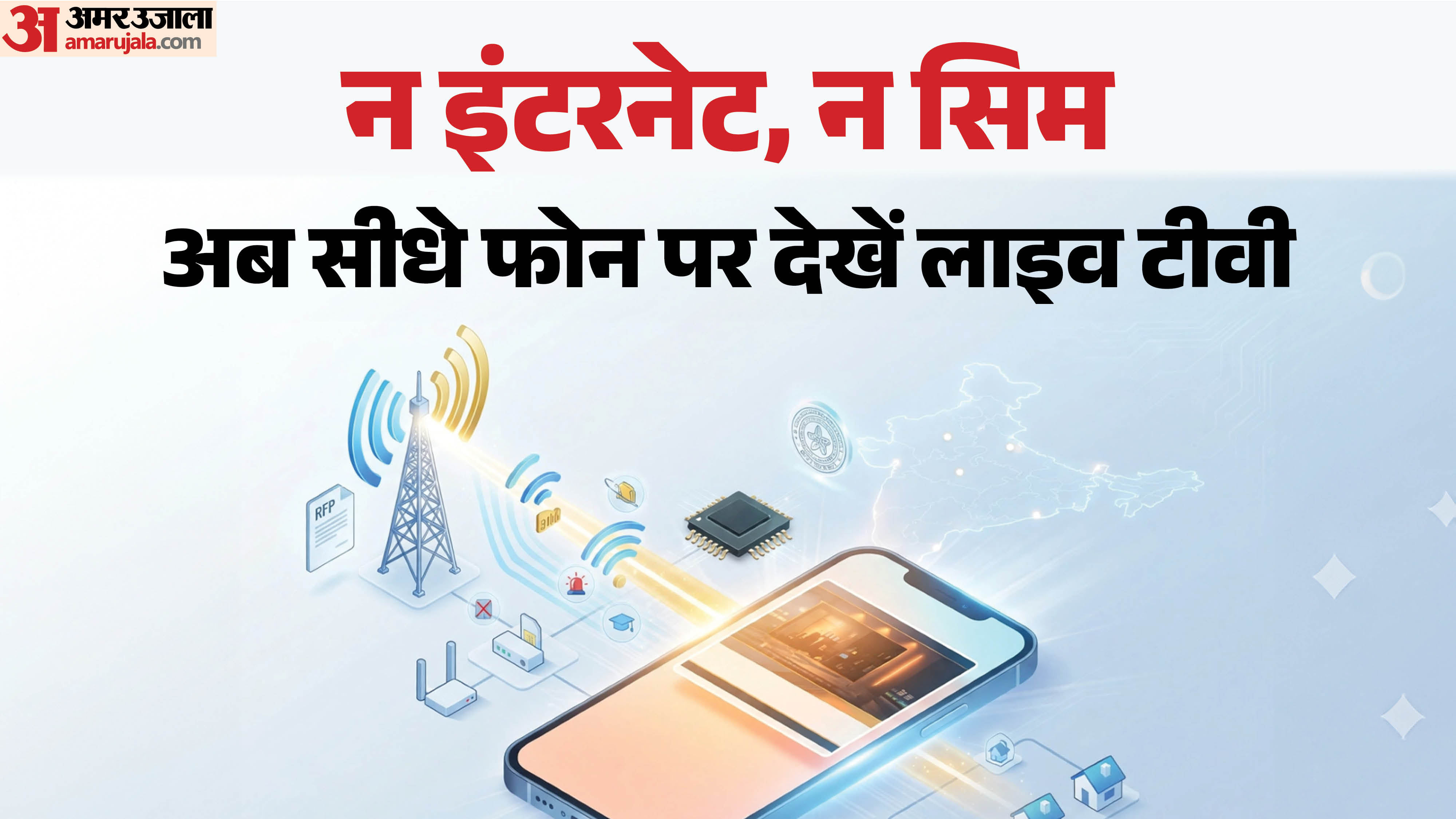 इंटरनेट बंद होने पर भी फोन पर चलेगा लाइव टीवी: D2M सर्विस ला रहा प्रसार भारती, क्या है यह और कैसे करेगी काम ?